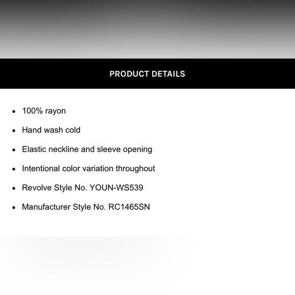 Young, Fabulous and Broke March Top in Gray Snakeskin Wash - Picture 11 of 11